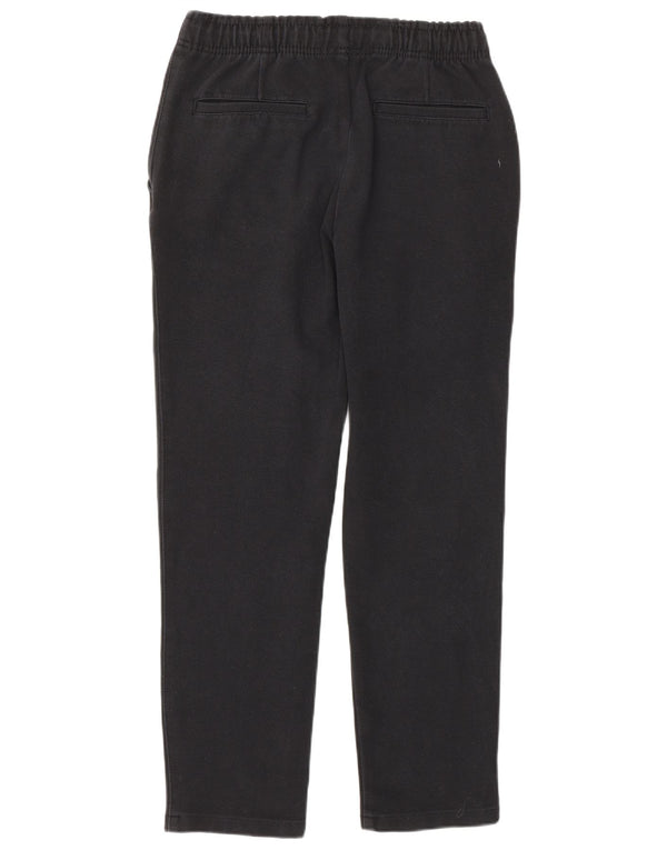 Zara Calça masculina slim casual pequena W30 L28 algodão preto