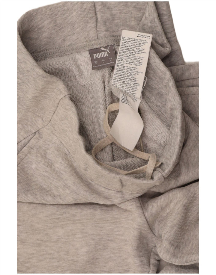 Calça de treino feminina PUMA Joggers UK 10 pequeno poliéster cinza