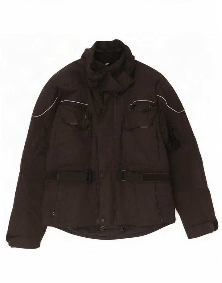 Advanced Experience Mens Racer Jacket UK 40 Grande Poliéster Preto