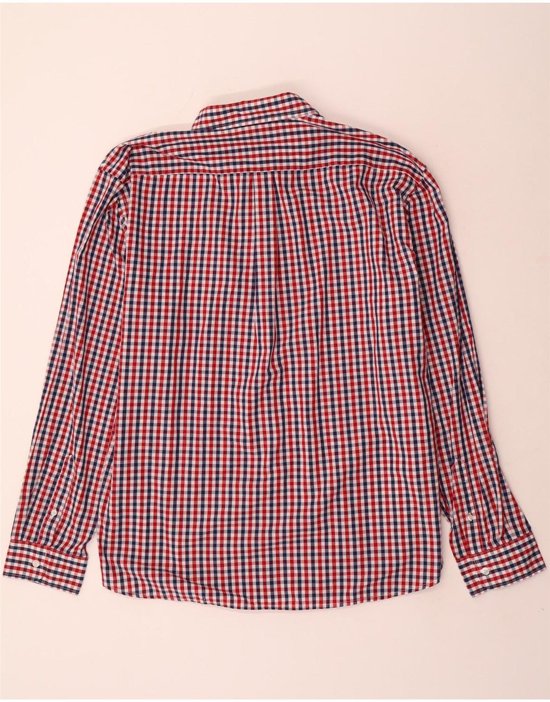 Camisa masculina Dockers 2XL algodão guingão vermelho