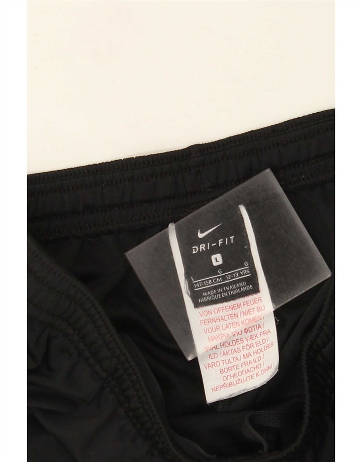 Calça de treino Nike Boys Dri Fit 12-13 anos grande poliéster preto