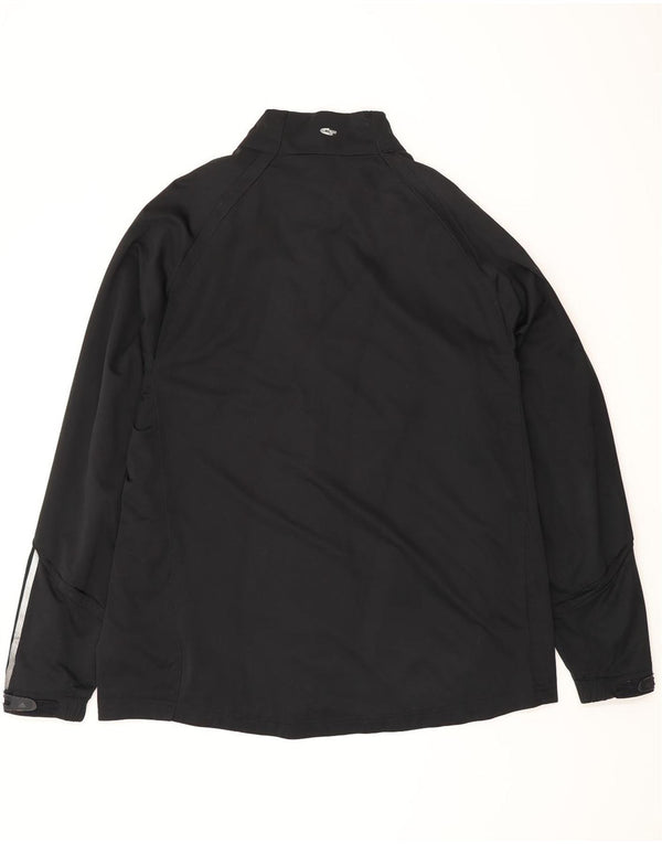 Adidas Mens Clima Proof Tracksuit Top Jaqueta 2XL Poliéster Preto