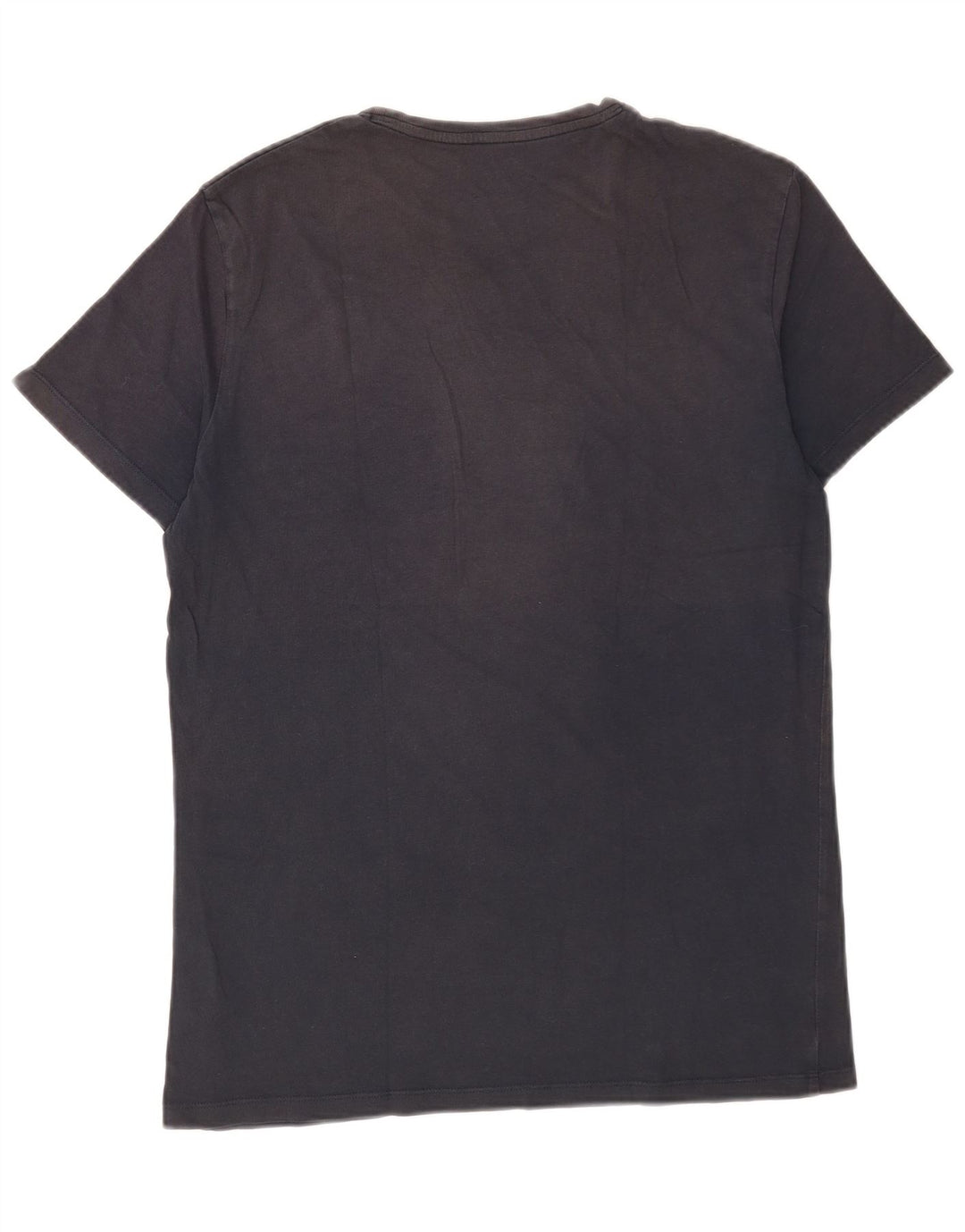 Timberland Camiseta masculina gráfica Top médio algodão azul marinho
