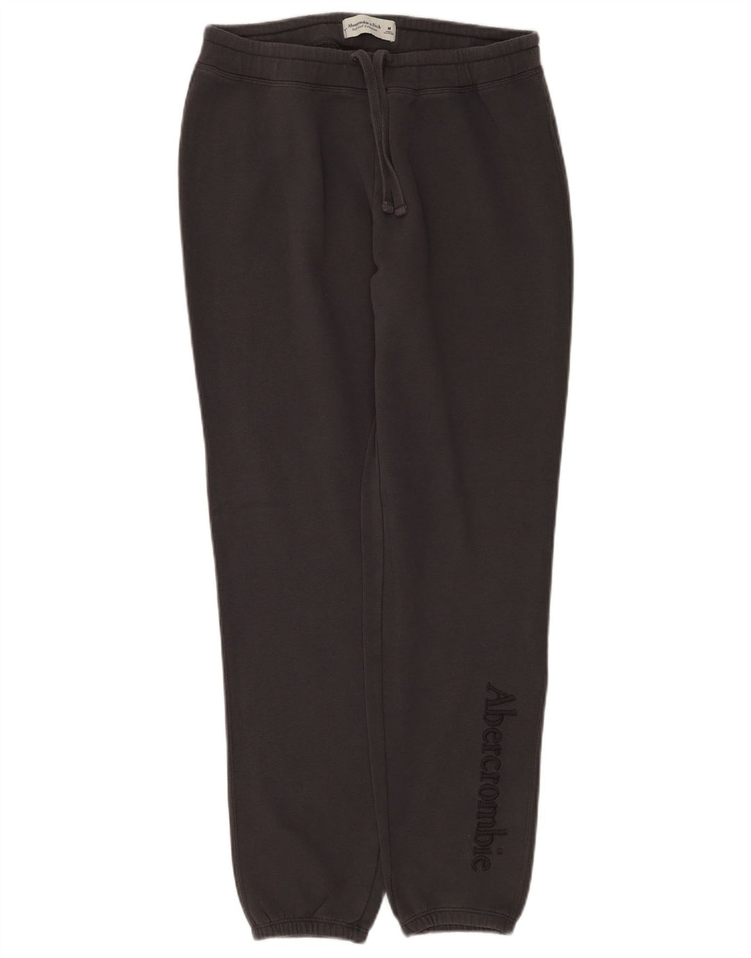 Calça esportiva masculina Abercrombie & Fitch cinza médio
