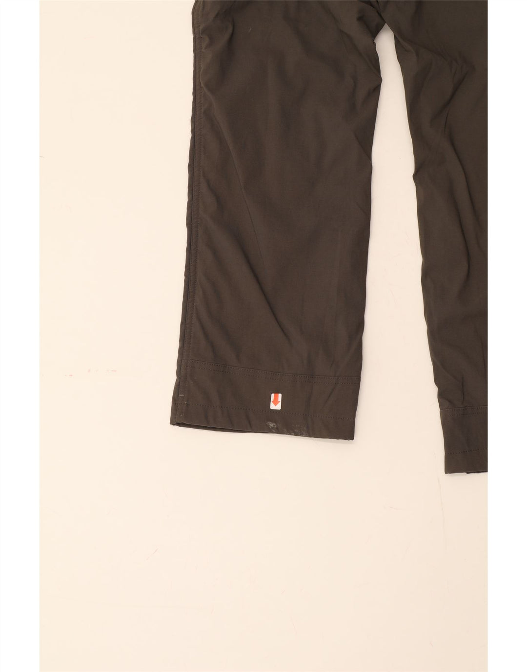 WRANGLER Womens Straight Casual Trousers W38 L30 Brown Nylon Vintage Wrangler and Second-Hand Wrangler from Messina Hembry 