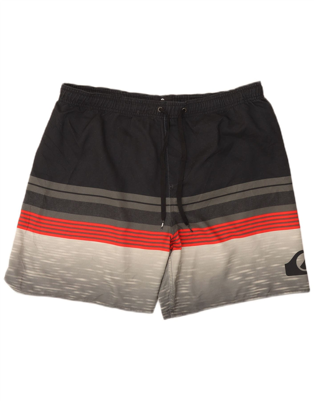 Shorts de natação masculino Quiksilver 2XL poliéster colorblock preto
