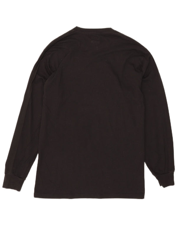 Vans Masculino Classic Fit Graphic Top Manga Longa Médio Preto Floral