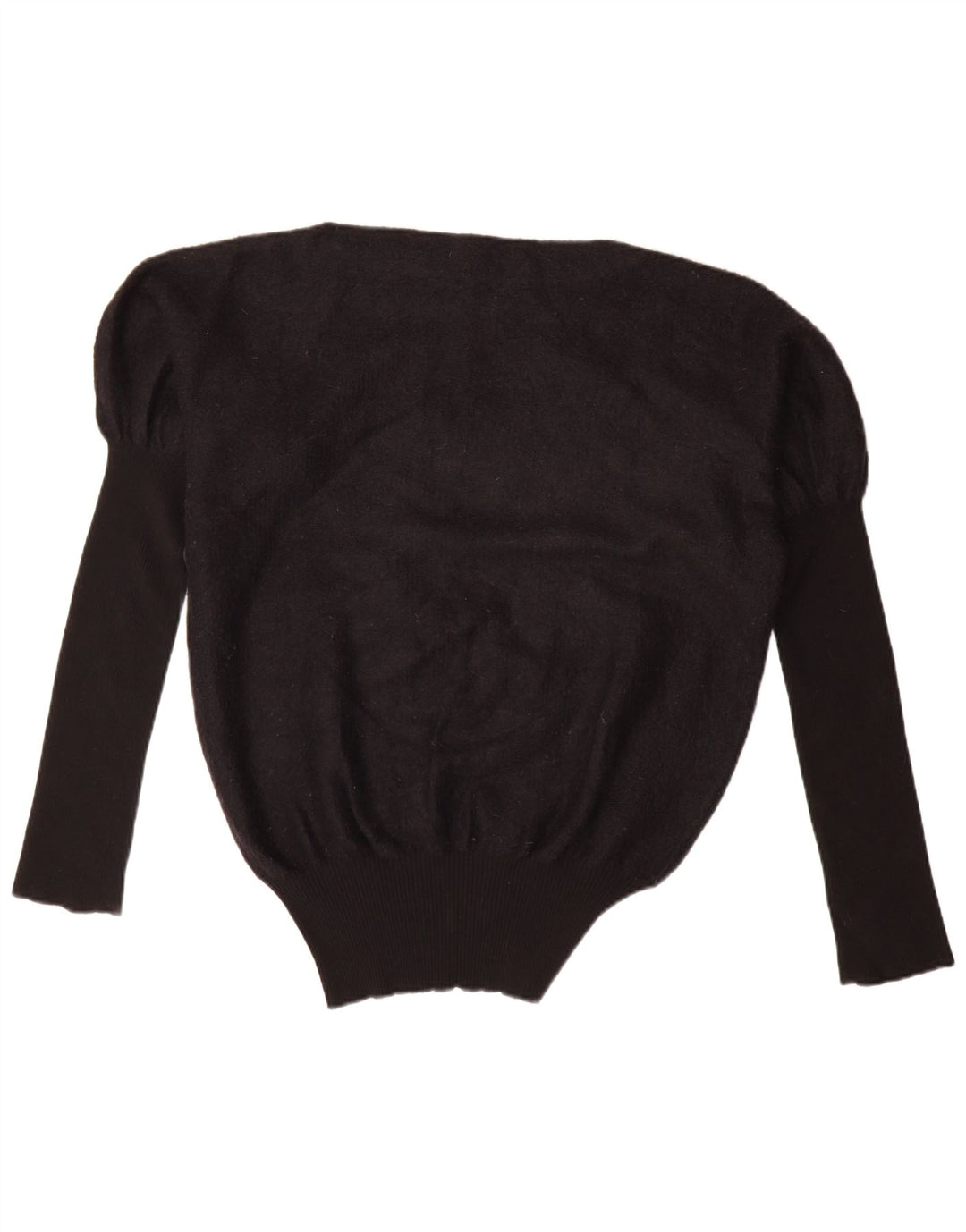 Suéter feminino Les Copains com gola canoa grande IT 42 médio preto