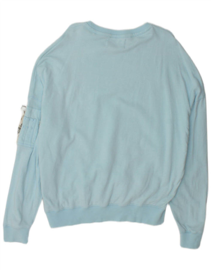 Suéter masculino Alpha Industries grande azul