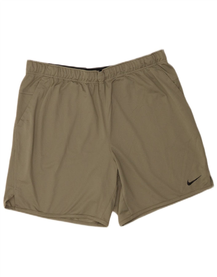 Shorts Nike Masculino Dri Fit Sport XL Cáqui Poliéster