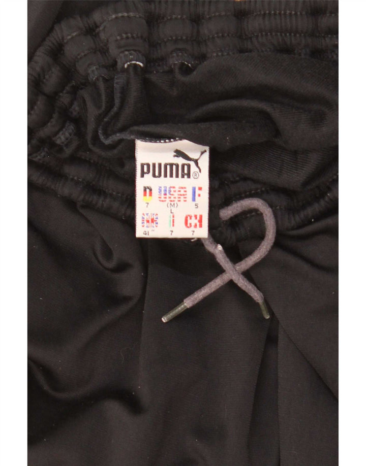 Calça de treino masculina Puma Joggers médio preto poliéster