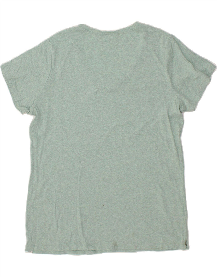 EDDIE BAUER Womens T-Shirt Top UK 20 2XL Green Cotton Vintage Eddie Bauer and Second-Hand Eddie Bauer from Messina Hembry 