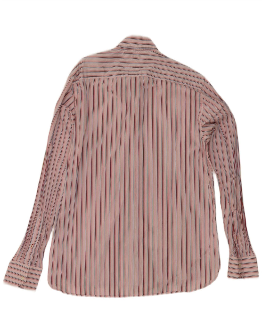 Tommy Hilfiger Camisa masculina média listrada rosa