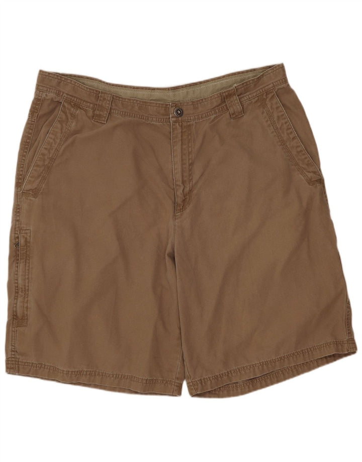 COLUMBIA Mens Omni-Shield Cargo Shorts W40 XL Beige Cotton