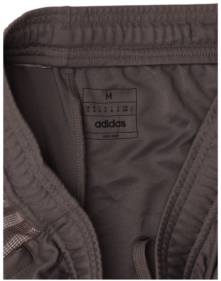 Calças de treino Adidas Aeroready masculinas cinza médio