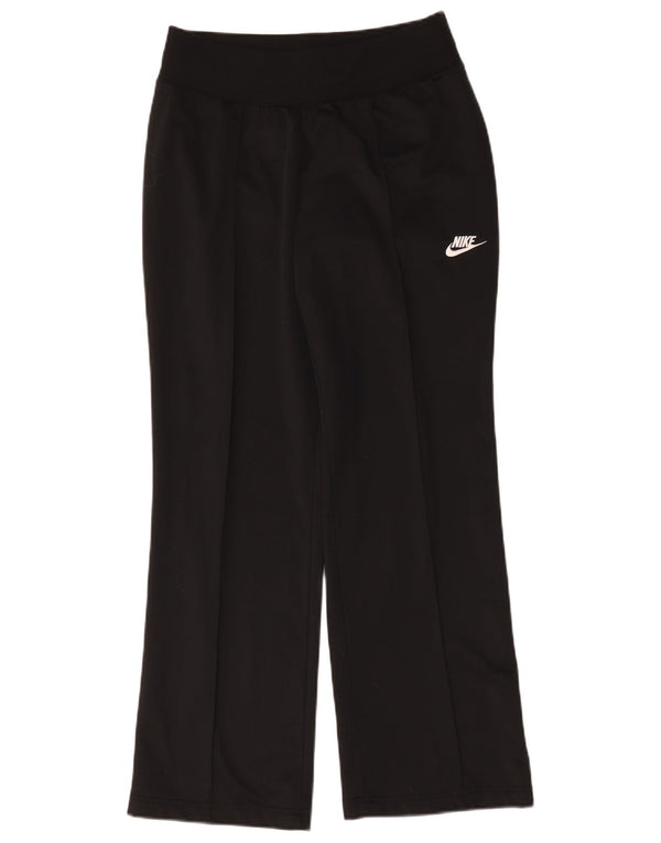 Nike Womens Tracksuit Trousers UK 10/12 Medium Black Polyester