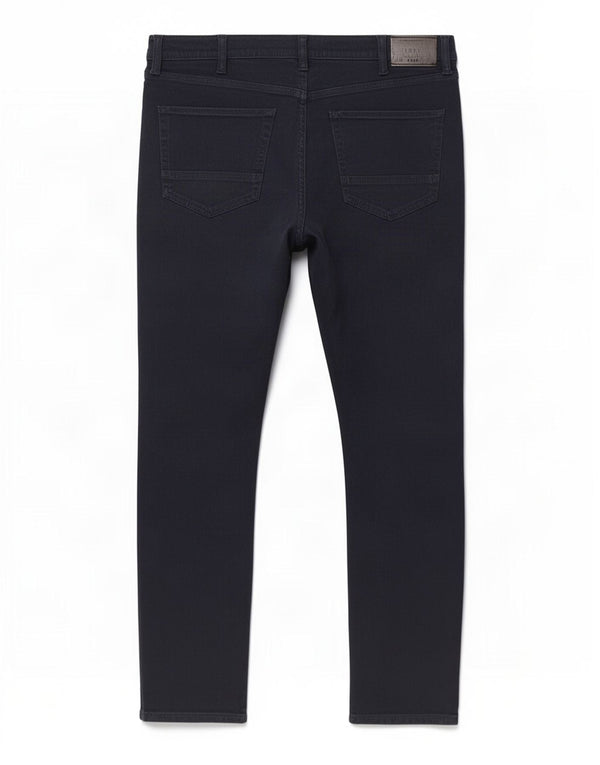 Marks & Spencer Mens Slim Jeans W38 L31 Azul Marinho Algodão