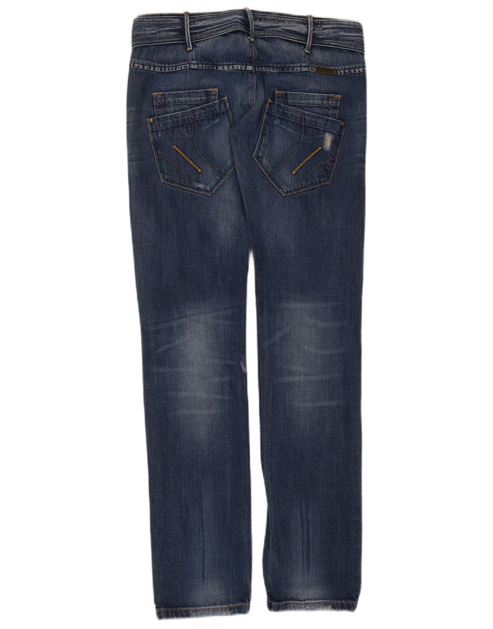 Calça Jeans Slim Feminina Fornarina W28 L33 Azul Algodão