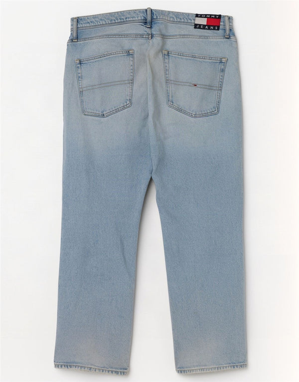 Tommy Hilfiger Mens Straight Jeans W38 L30 Blue