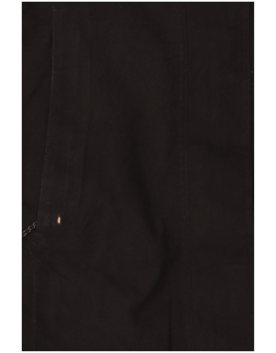 Casaco corta-vento feminino Eddie Bauer com capuz UK 6 XS poliéster preto