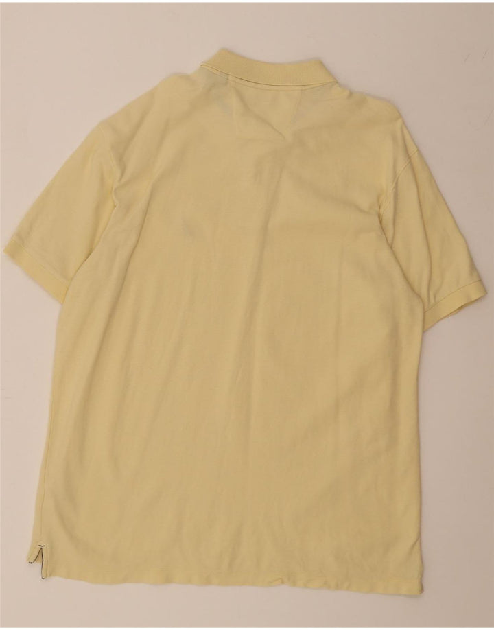NAUTICA Mens Polo Shirt XL Yellow Cotton Vintage Nautica and Second-Hand Nautica from Messina Hembry 