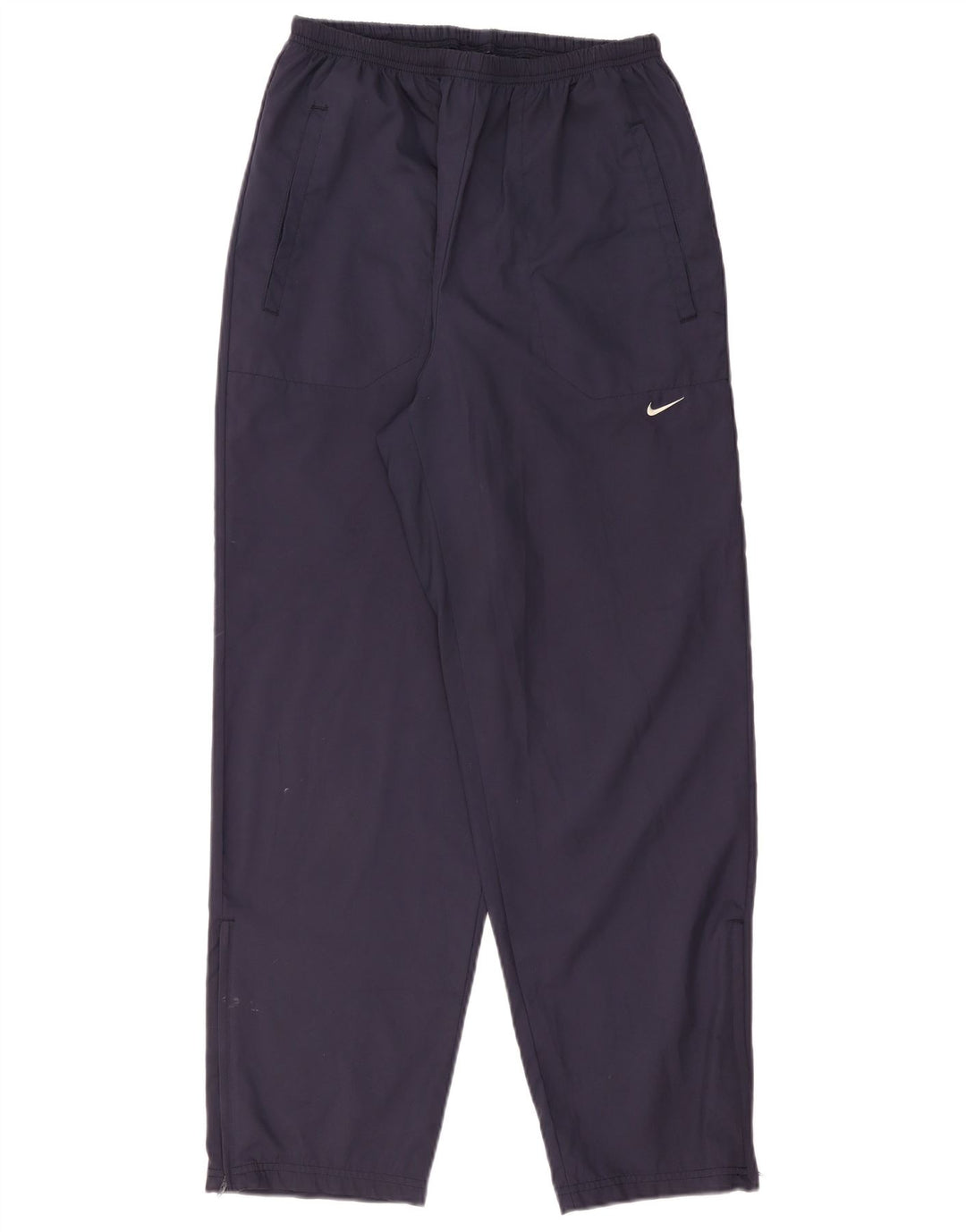 Calça de treino feminina NIKE US 12/14 grande azul marinho poliéster