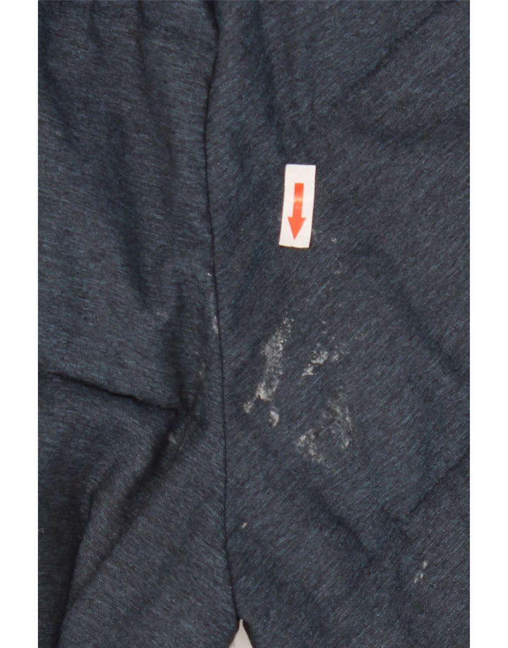 Jaqueta masculina acolchoada com capuz Penguin UK 44 2XL azul marinho poliamida