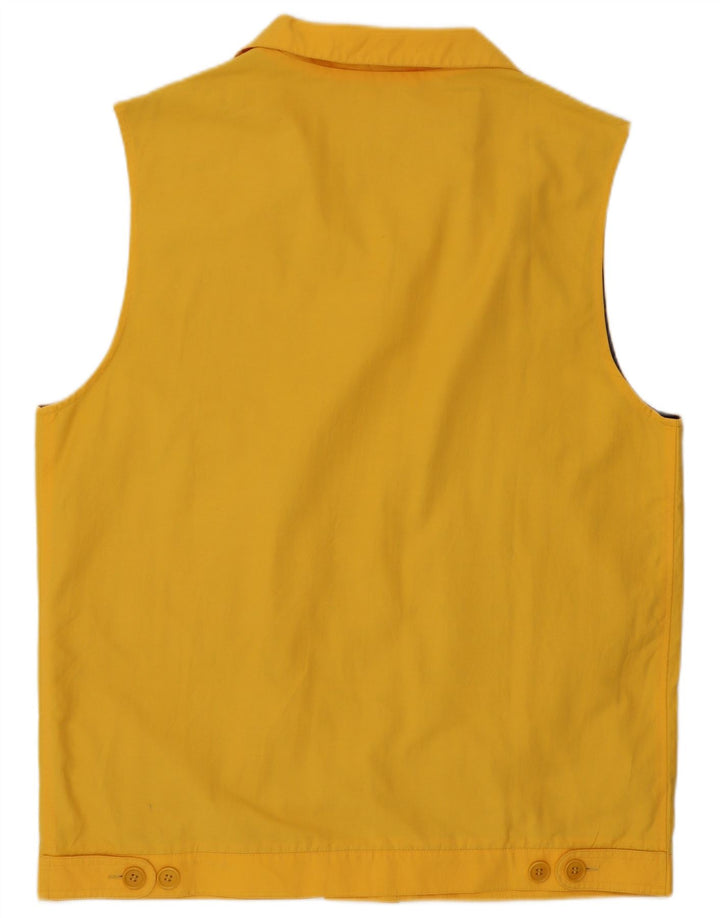 Colete utilitário masculino Sea & Sky UK 38 algodão amarelo médio