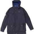 Casaco corta-vento com capuz JACK WOLFSKIN para meninos 15-16 anos azul marinho poliamida