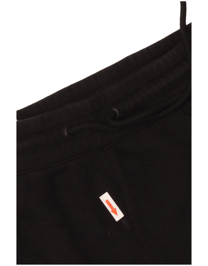 Shorts esportivos femininos Reebok UK 20 2XL algodão preto