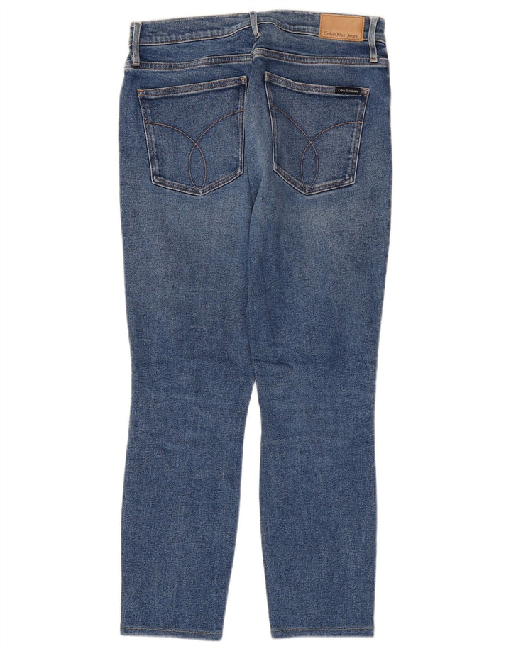 Calça jeans feminina CALVIN KLEIN W31 L26 azul algodão