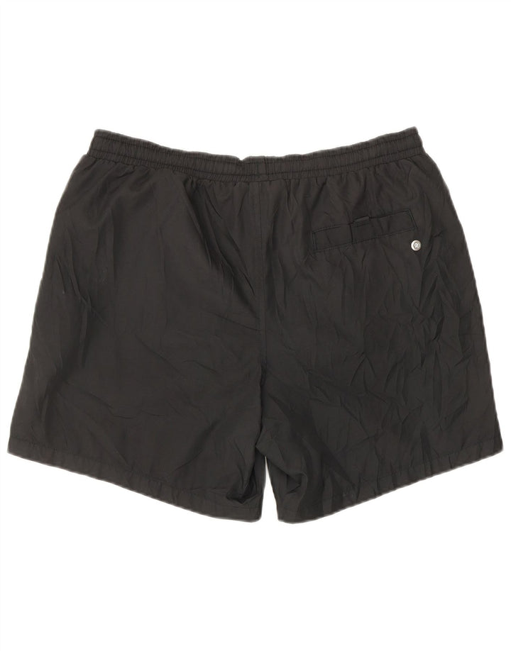 Shorts de natação masculino gráfico LOTTO XS preto