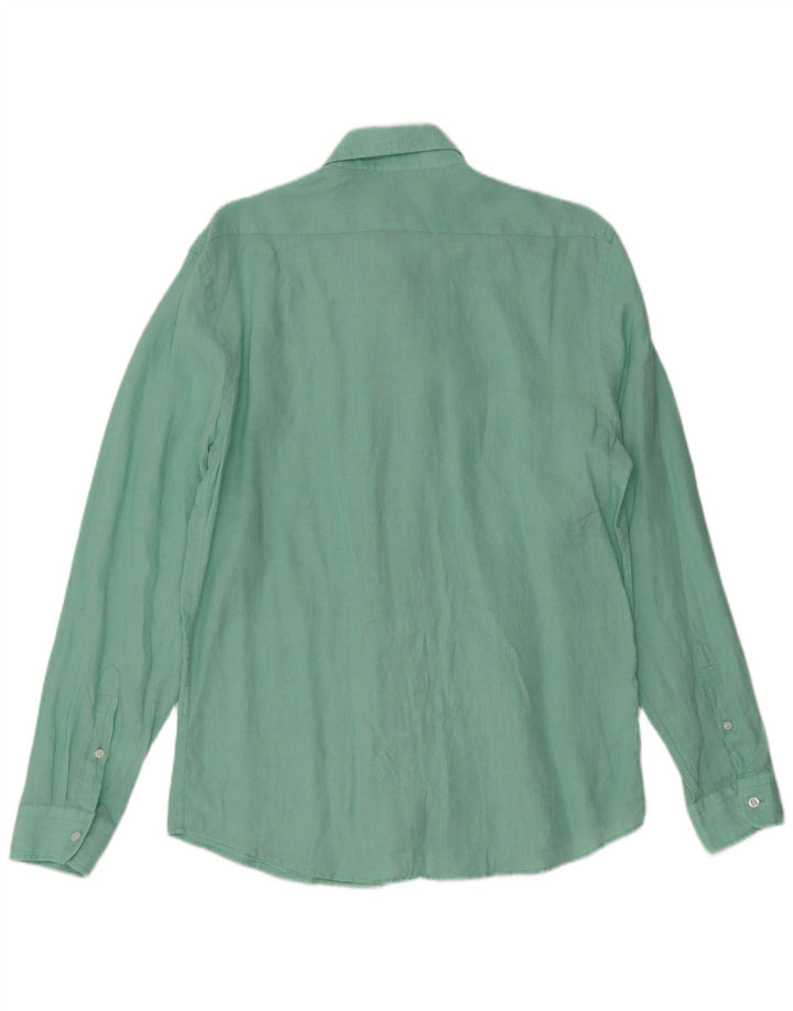 Camisa masculina REISS Regular Fit grande verde