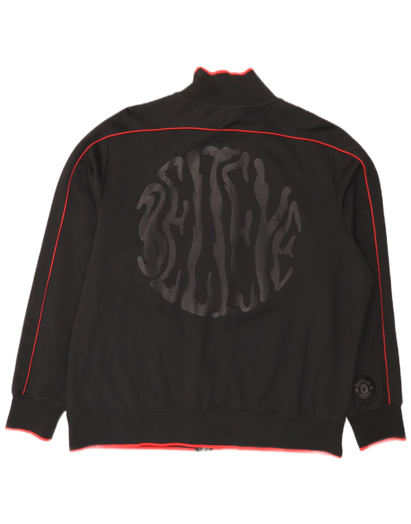 Nike Mens Manchester United Treino Top Jaqueta 2XL Preto Colorblock