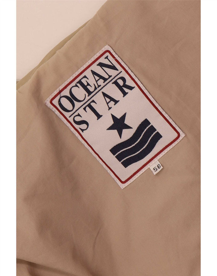 Jaqueta de chuva masculina Ocean Star IT 56 3XL bege