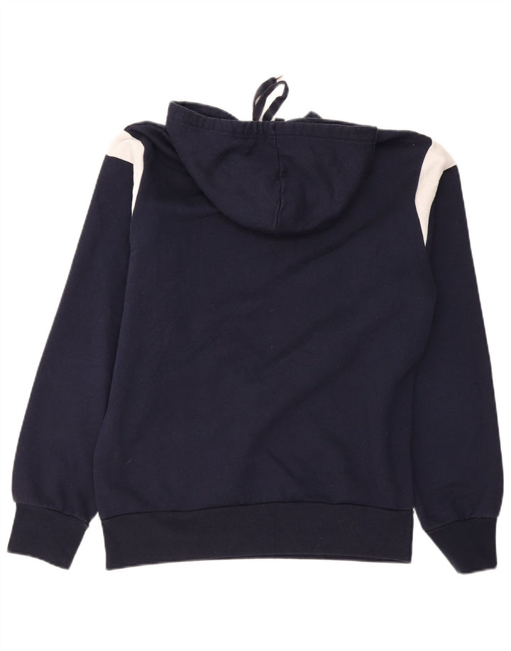 LOTTO moletom com capuz masculino grande bloco colorido azul marinho