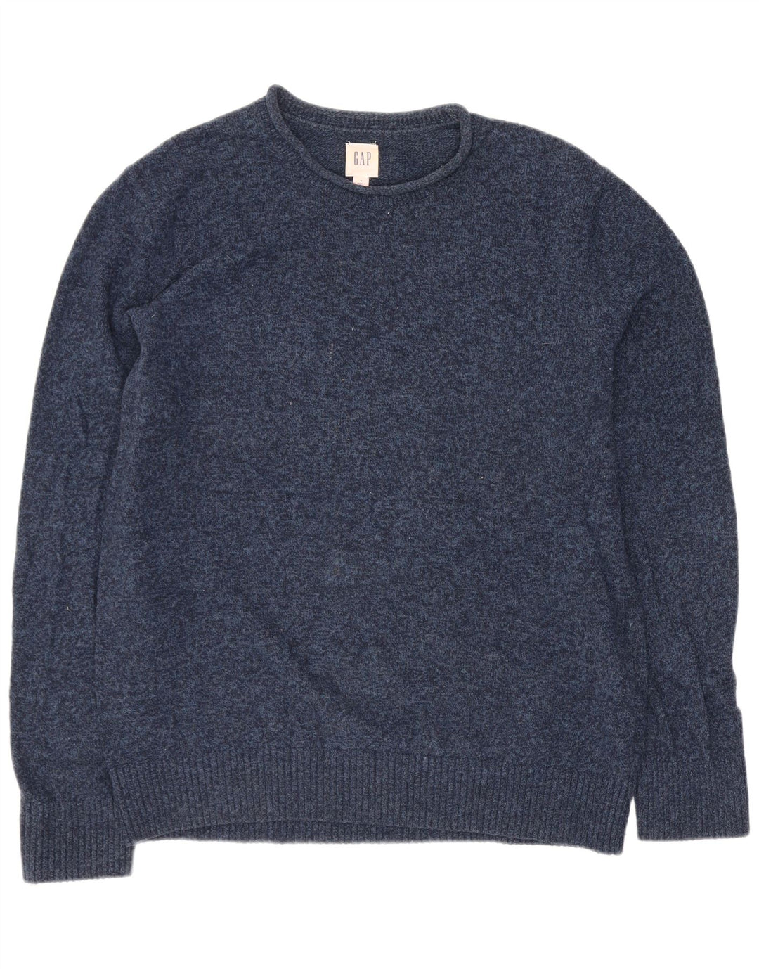 Suéter masculino Gap com gola canoa e algodão azul marinho médio