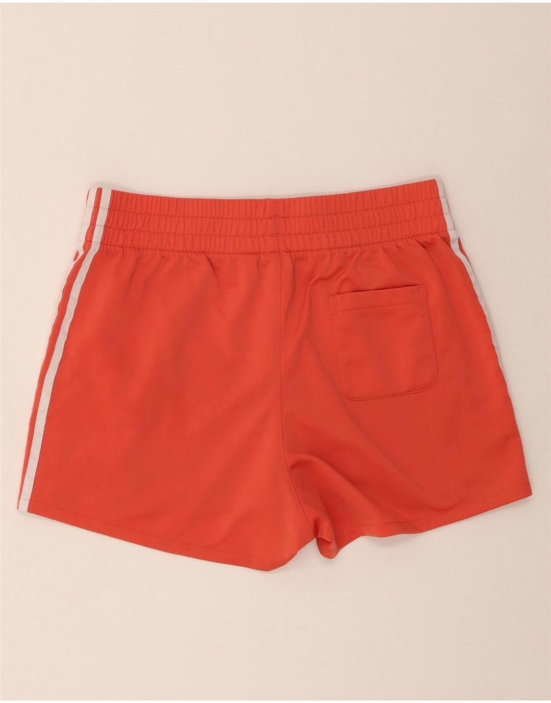 Shorts esportivos femininos Adidas UK 18 XL laranja poliéster