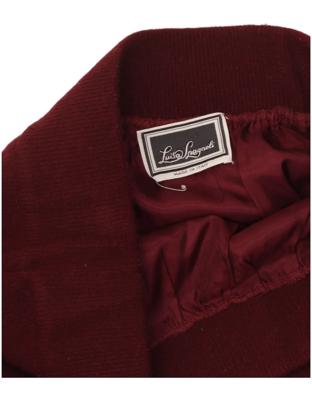 LUISA SPAGNOLI Saia lápis feminina de malha W36 XL marrom