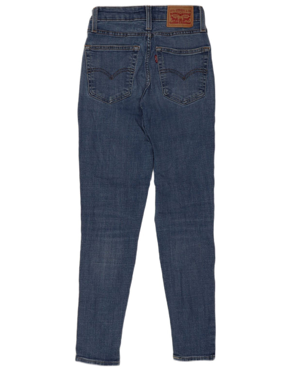 Calça jeans feminina Levi's 721 High Rise Skinny W25 L28 azul algodão