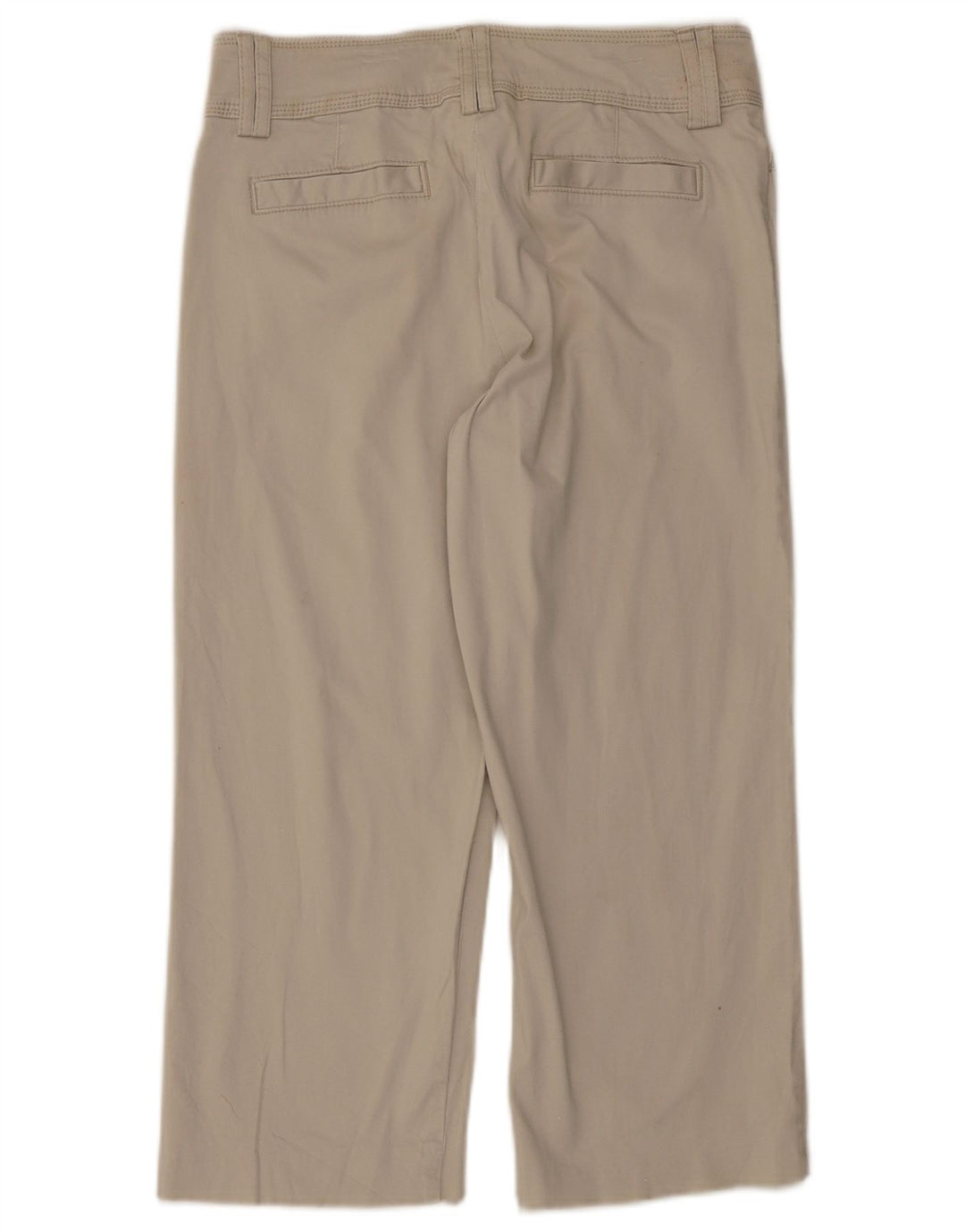 LEE Calça Capri Feminina Natural Fit Reta US 6 Médio W30 L21 Cinza