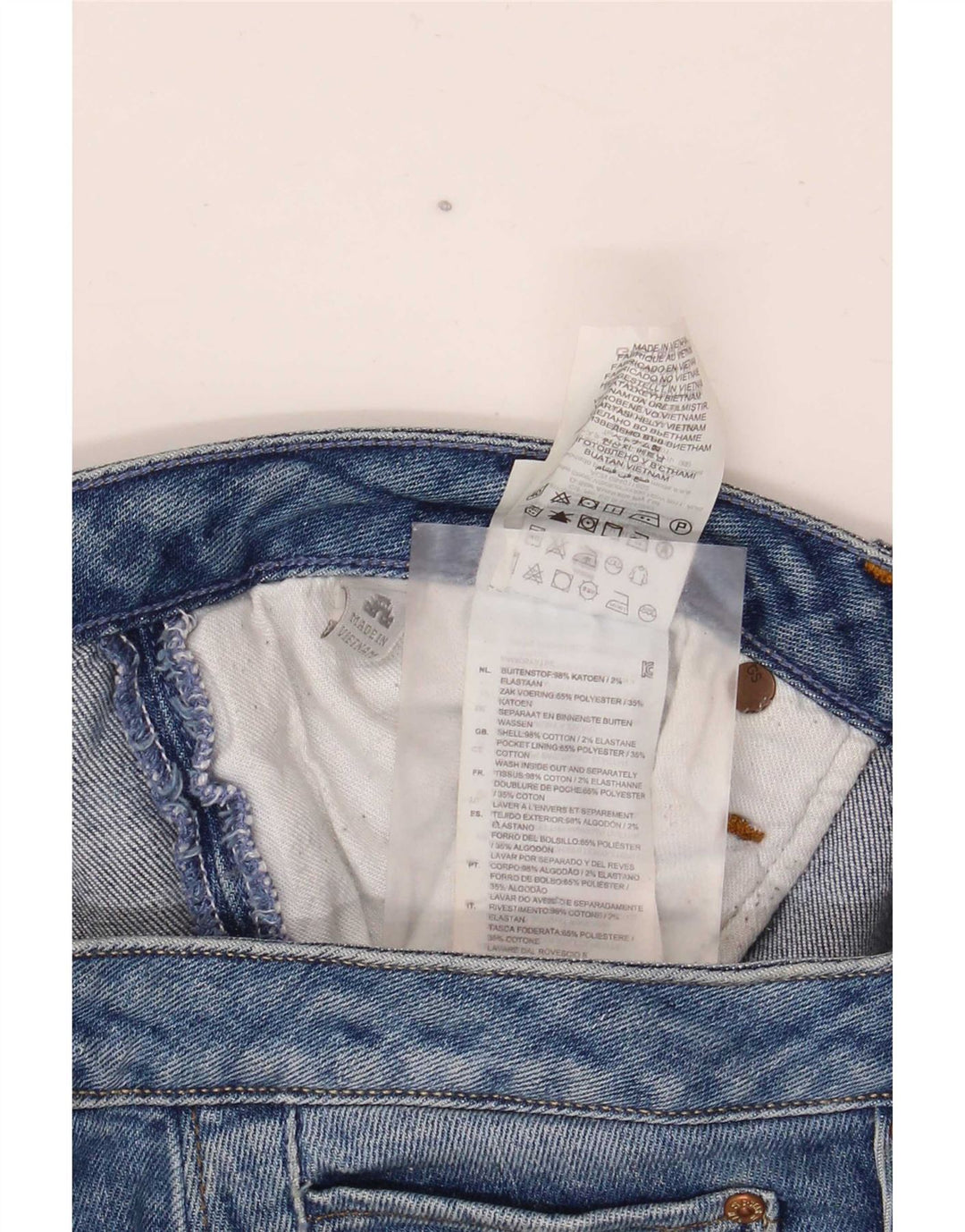 G-Star Masculino Slim Jeans W33 L28 Algodão Azul