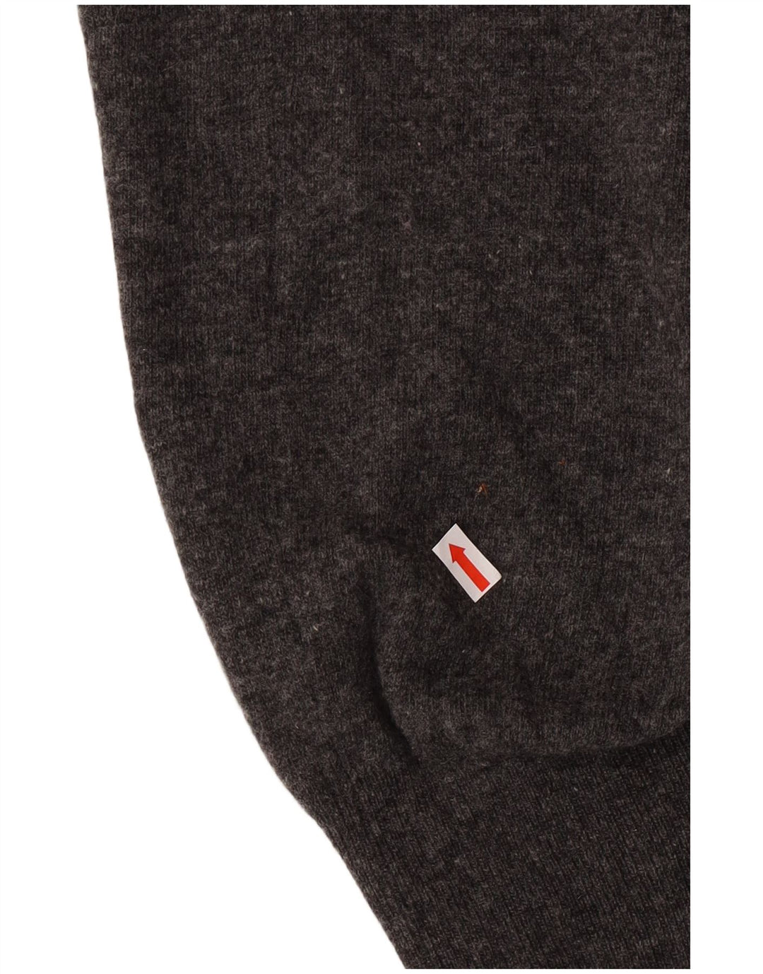 Fred Perry Mens Colete Regata Lã Cinza Médio