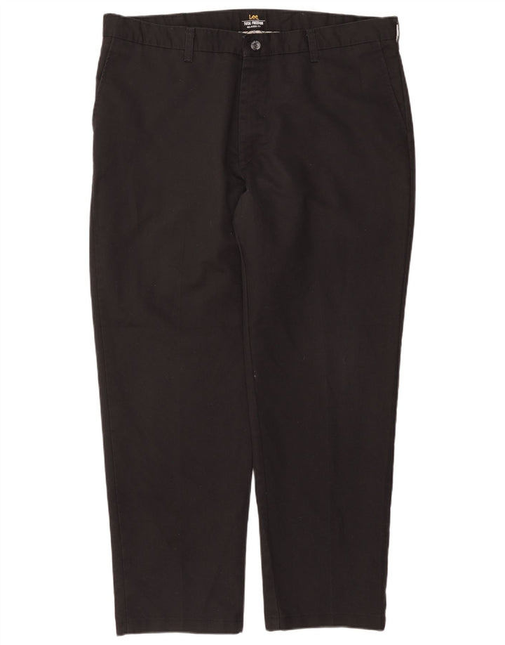 Calça Chino Masculina LEE Relaxed Fit W40 L32 Algodão Preto