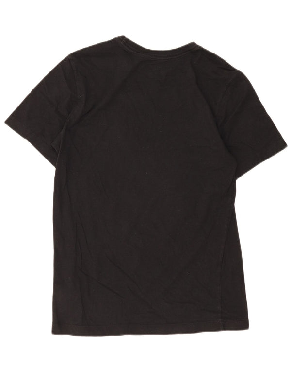 Nike Mens Graphic T-Shirt Top Small Black Cotton
