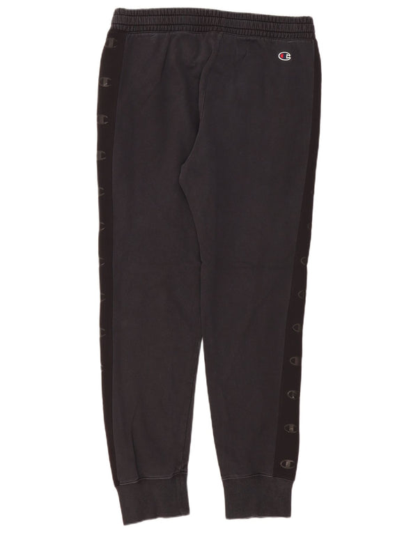 Calça esportiva masculina Champion Joggers grande bloco colorido azul marinho