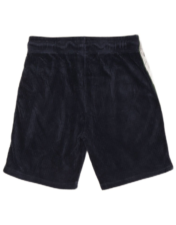 Ellesse Mens Graphic Sport Shorts Pequeno Algodão Azul Marinho