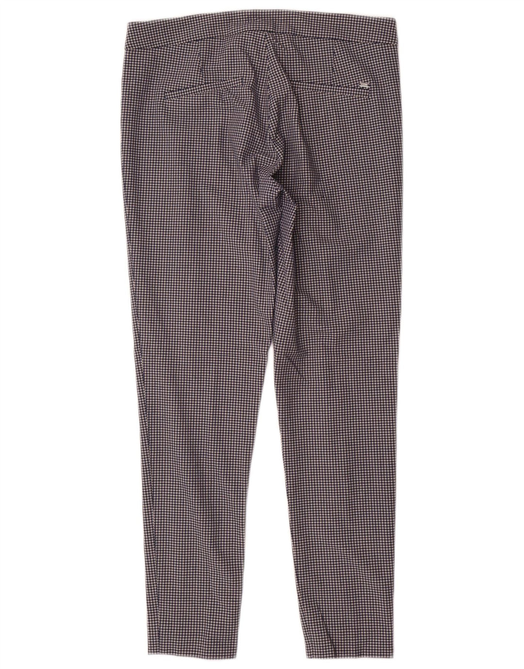 Calça casual feminina Tommy Hilfiger EUA 8 médio W32 L29 azul marinho