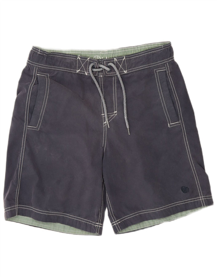 Shorts de natação masculino Fat Face médio azul marinho