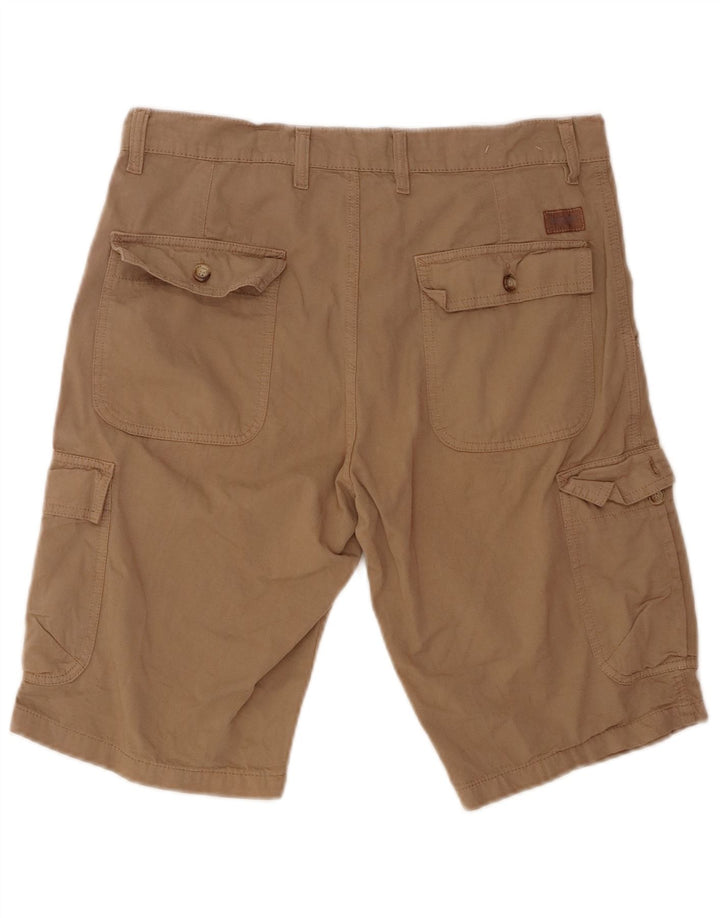 CARRERA Mens Regular Cargo Shorts IT 48 Médio W32 Algodão Marrom